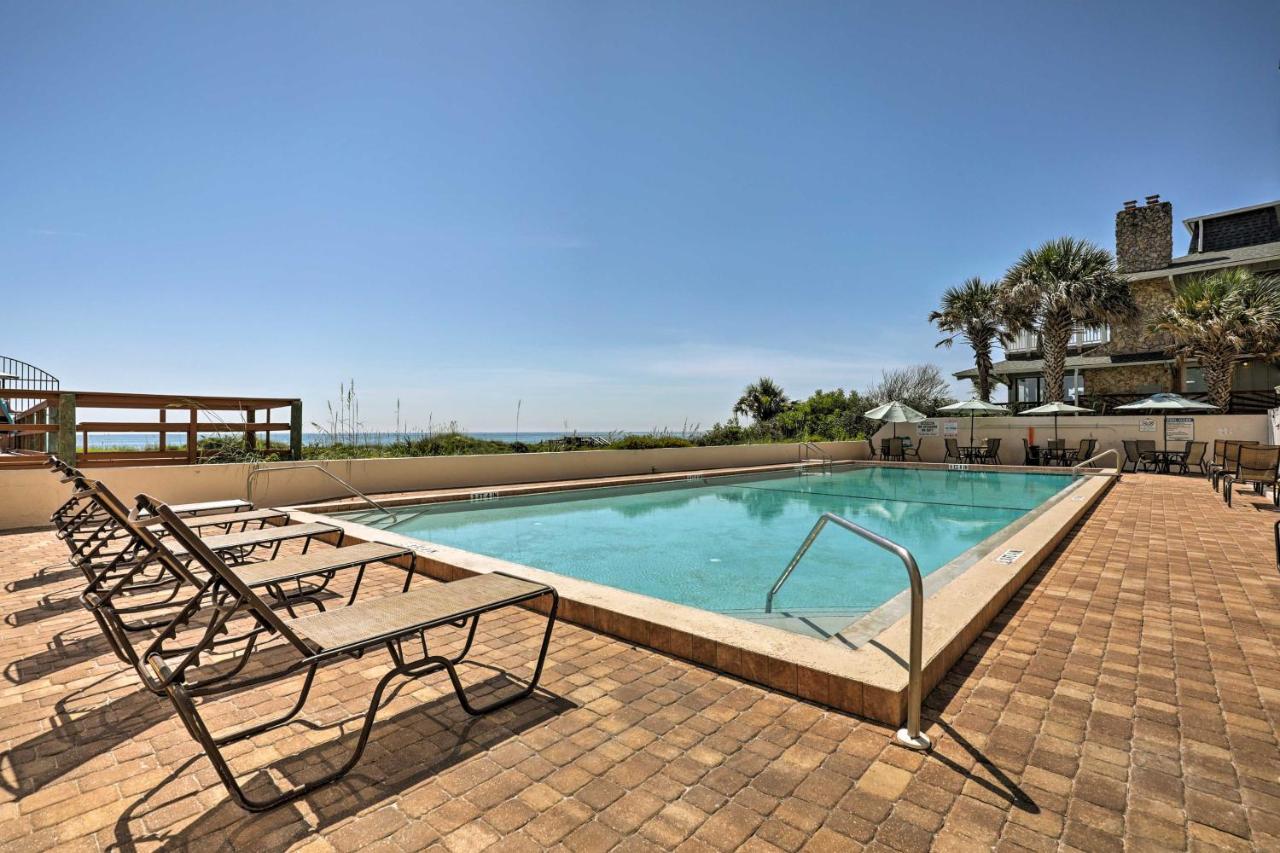 Oceanfront St Augustine Studio With Pool Access! سانت أوغيستين المظهر الخارجي الصورة