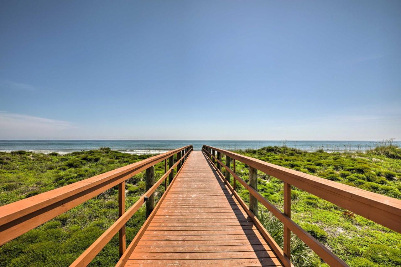 Oceanfront St Augustine Studio With Pool Access! سانت أوغيستين المظهر الخارجي الصورة