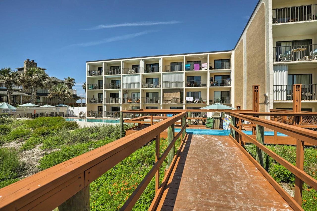 Oceanfront St Augustine Studio With Pool Access! سانت أوغيستين المظهر الخارجي الصورة
