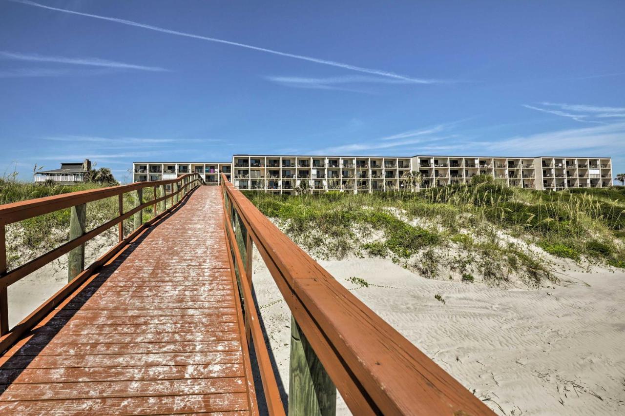 Oceanfront St Augustine Studio With Pool Access! سانت أوغيستين المظهر الخارجي الصورة
